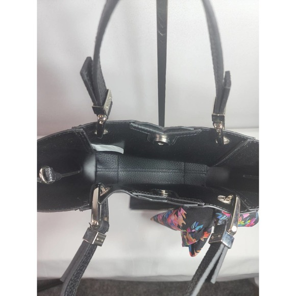 Steve Madden Bkarta Handbag Purse with Scarf *Missing Strap* - Picture 3 of 3